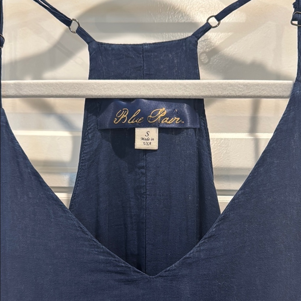 Blue Rain Navy Sleeveless Dress - Picture 2 of 5